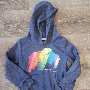 Cat & Jack Dream Cloud Hoodie Girls Size 4/5 13040